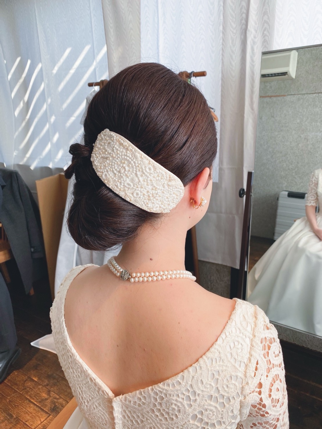 クラシカルヘアーが素敵です 松本市の貸衣装 ウェディングフォトは花嫁会館にお任せ ー結婚式 成人式 卒業式ー